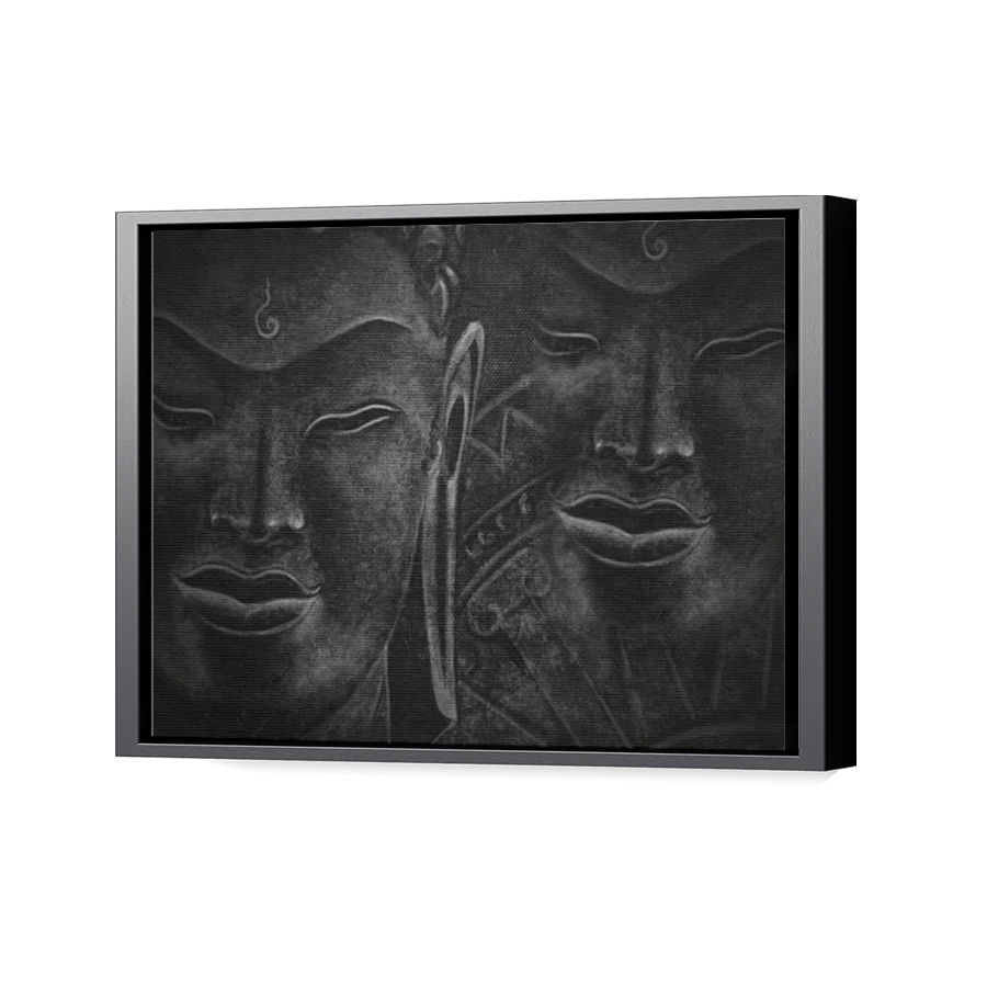 Thumbnail for Canvas - Black Floating Frame