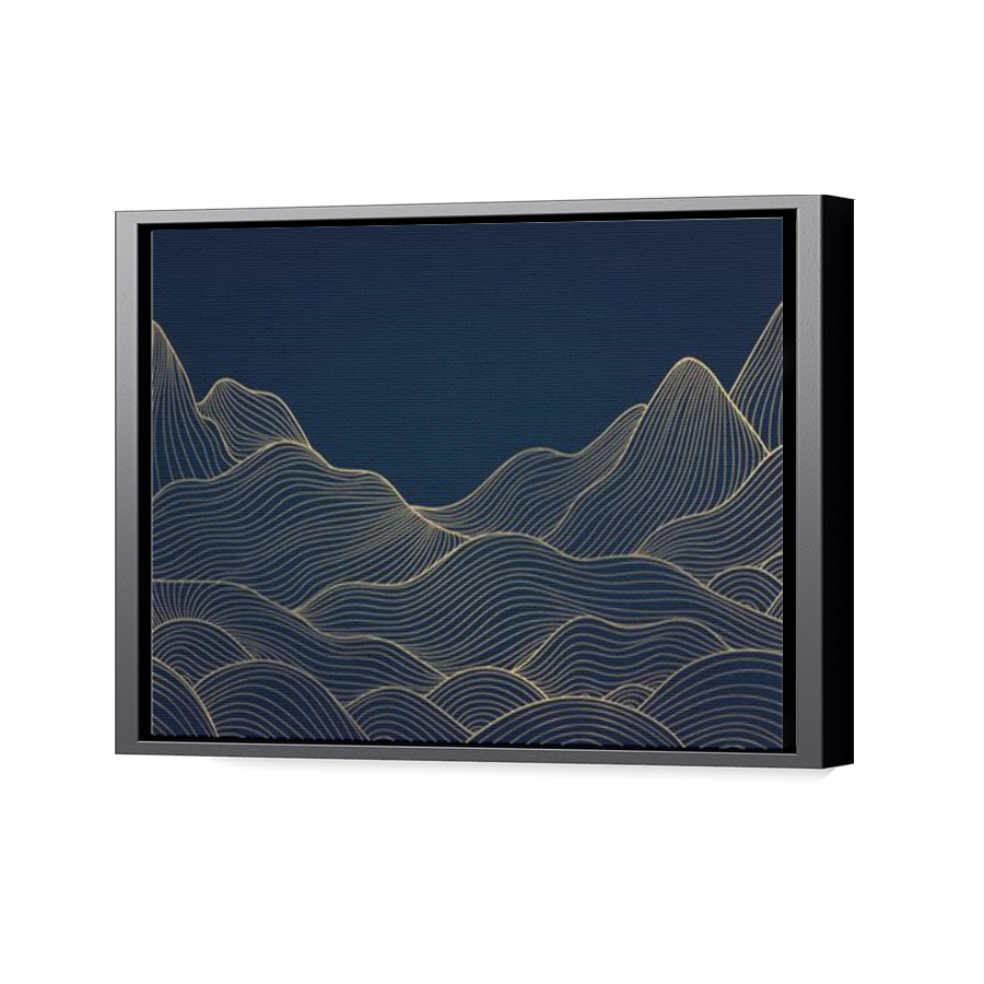 Thumbnail for Canvas - Black Floating Frame
