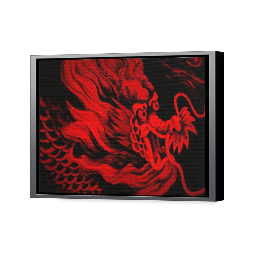 Thumbnail for Canvas - Black Floating Frame