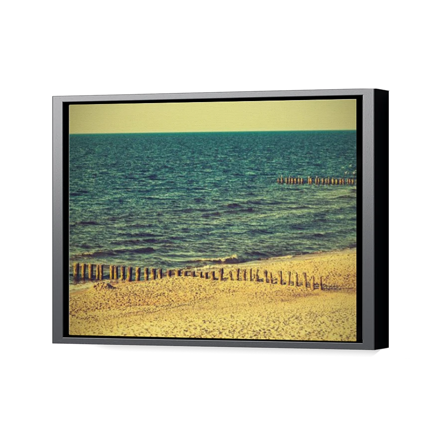 Thumbnail for Canvas - Black Floating Frame