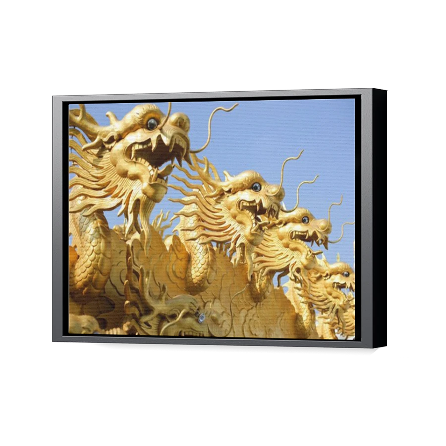 Thumbnail for Canvas - Black Floating Frame