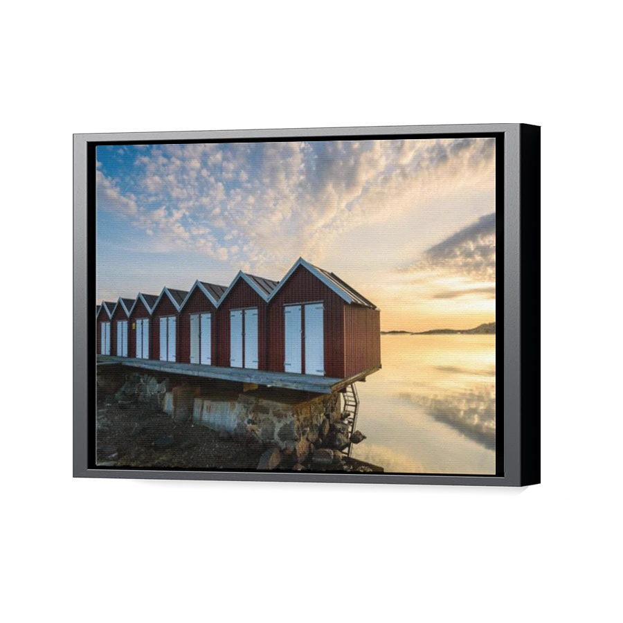 Thumbnail for Canvas - Black Floating Frame