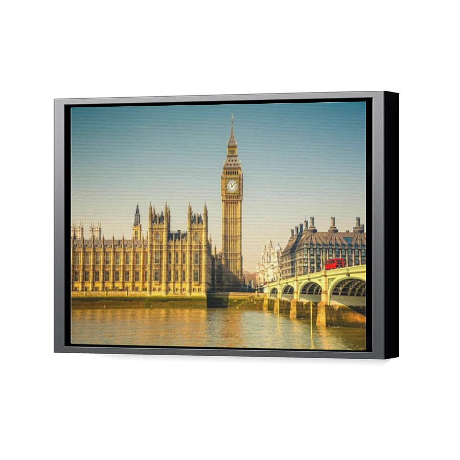 Thumbnail for Canvas - Black Floating Frame