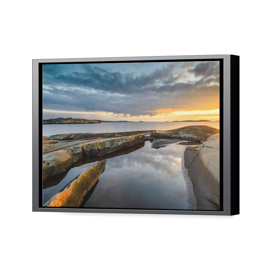 Thumbnail for Canvas - Black Floating Frame