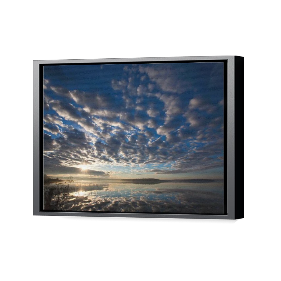 Thumbnail for Canvas - Black Floating Frame