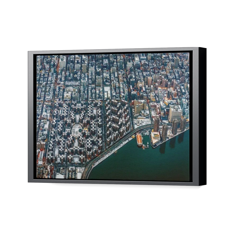 Thumbnail for Canvas - Black Floating Frame