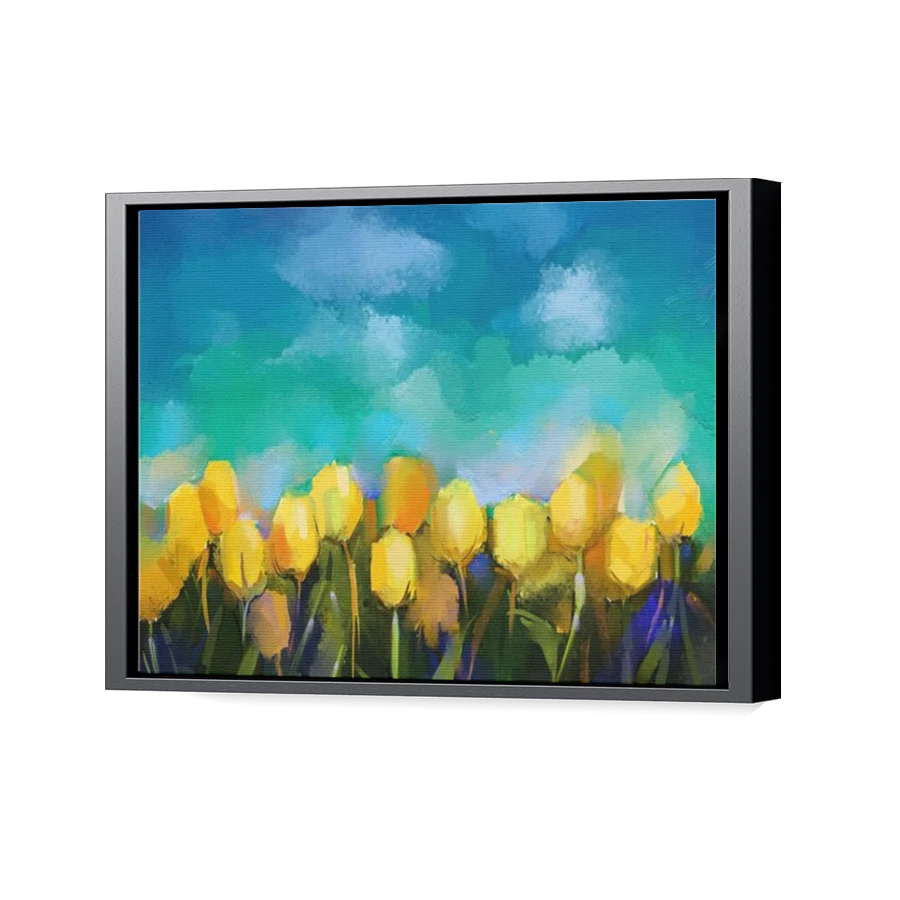 Thumbnail for Canvas - Black Floating Frame