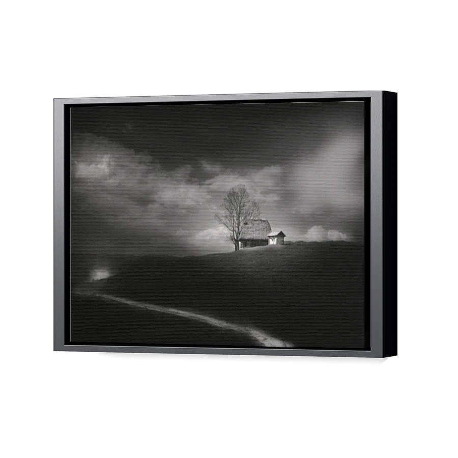 Thumbnail for Canvas - Black Floating Frame