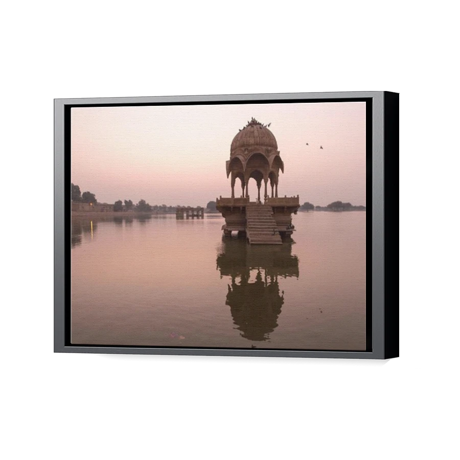 Thumbnail for Canvas - Black Floating Frame
