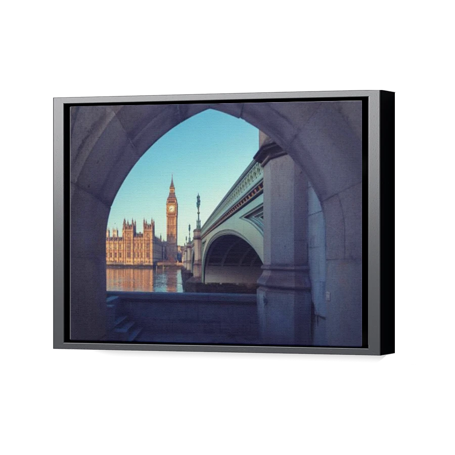 Thumbnail for Canvas - Black Floating Frame