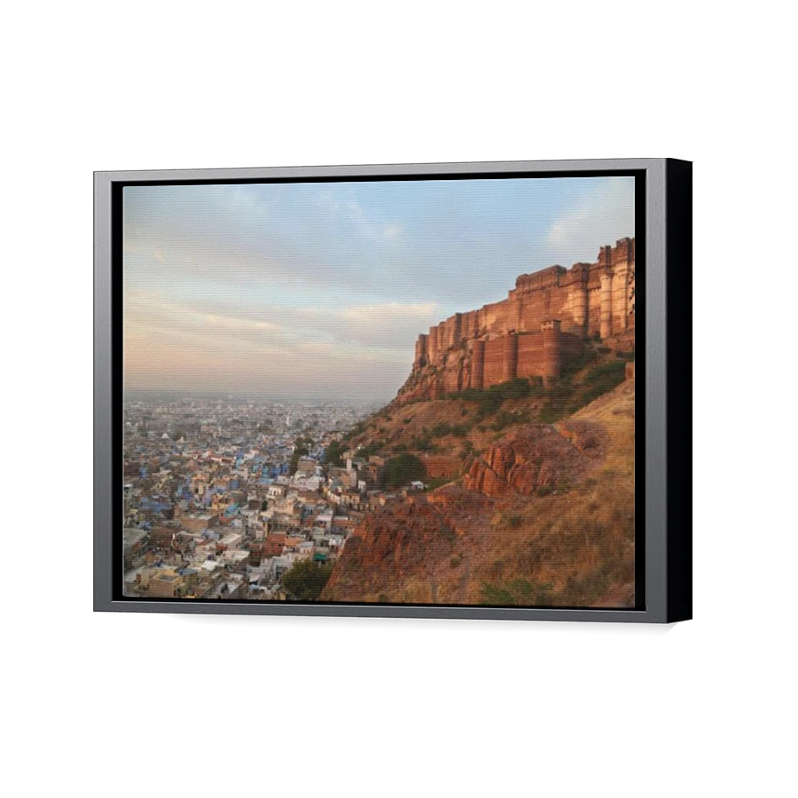 Thumbnail for Canvas - Black Floating Frame