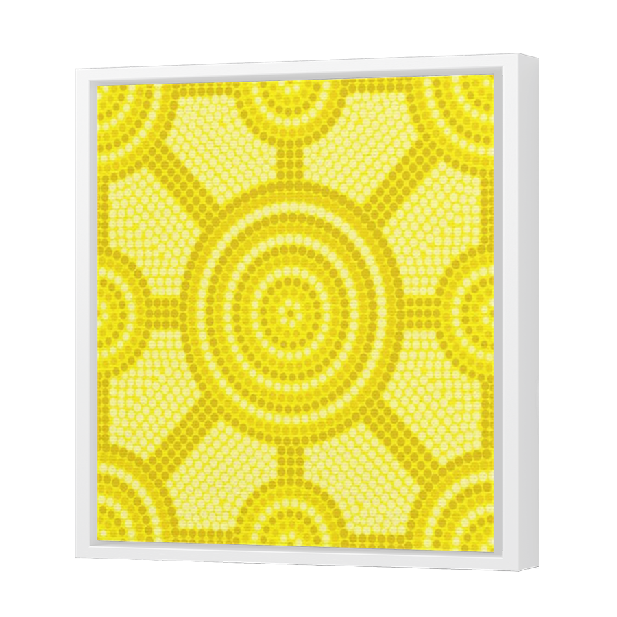 Thumbnail for Canvas - White Floating Frame