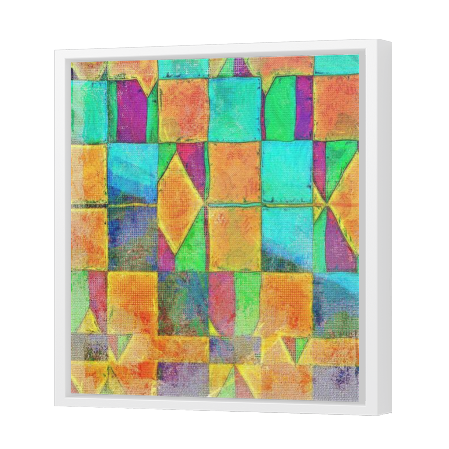 Thumbnail for Canvas - White Floating Frame