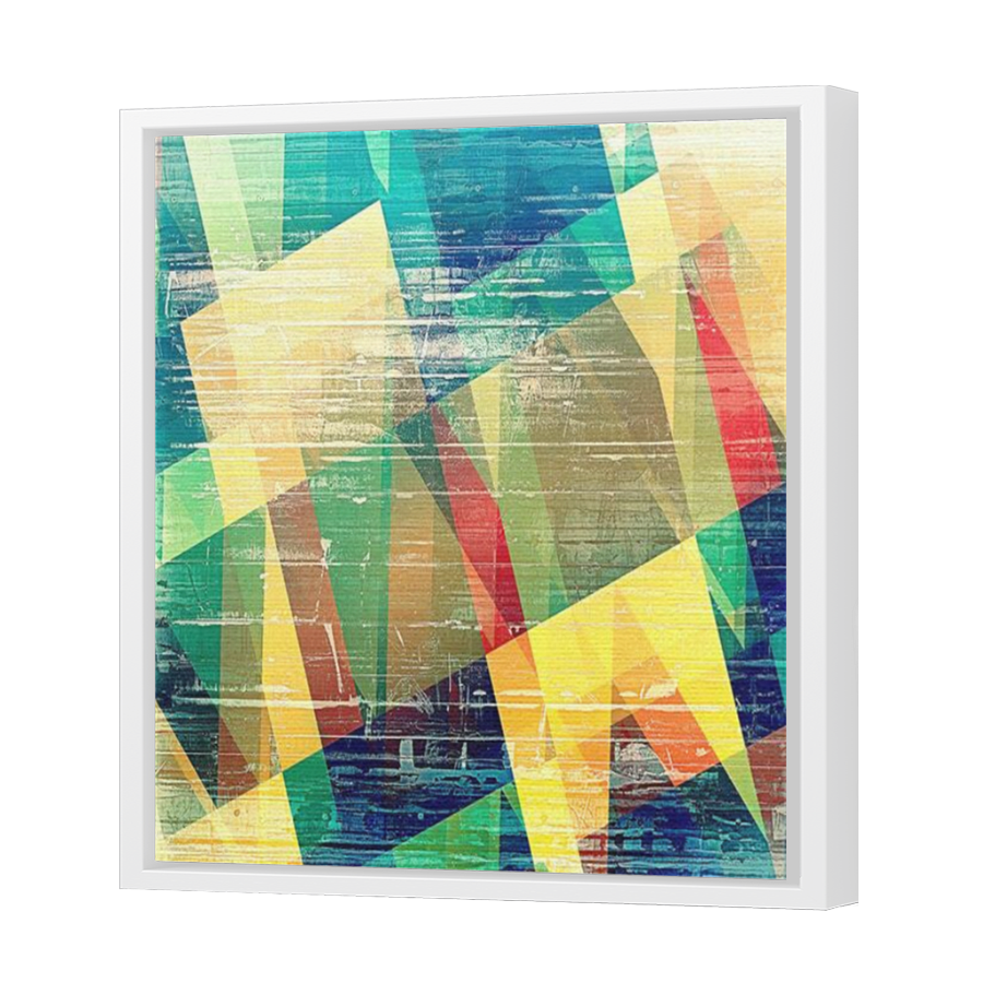 Thumbnail for Canvas - White Floating Frame