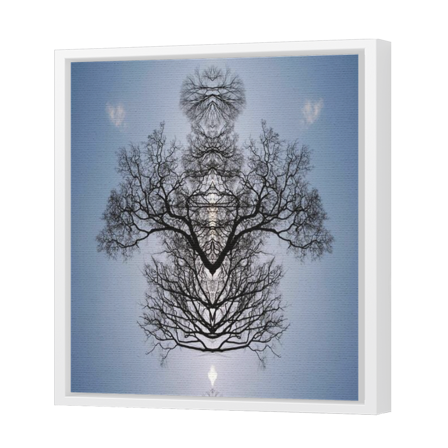 Thumbnail for Canvas - White Floating Frame
