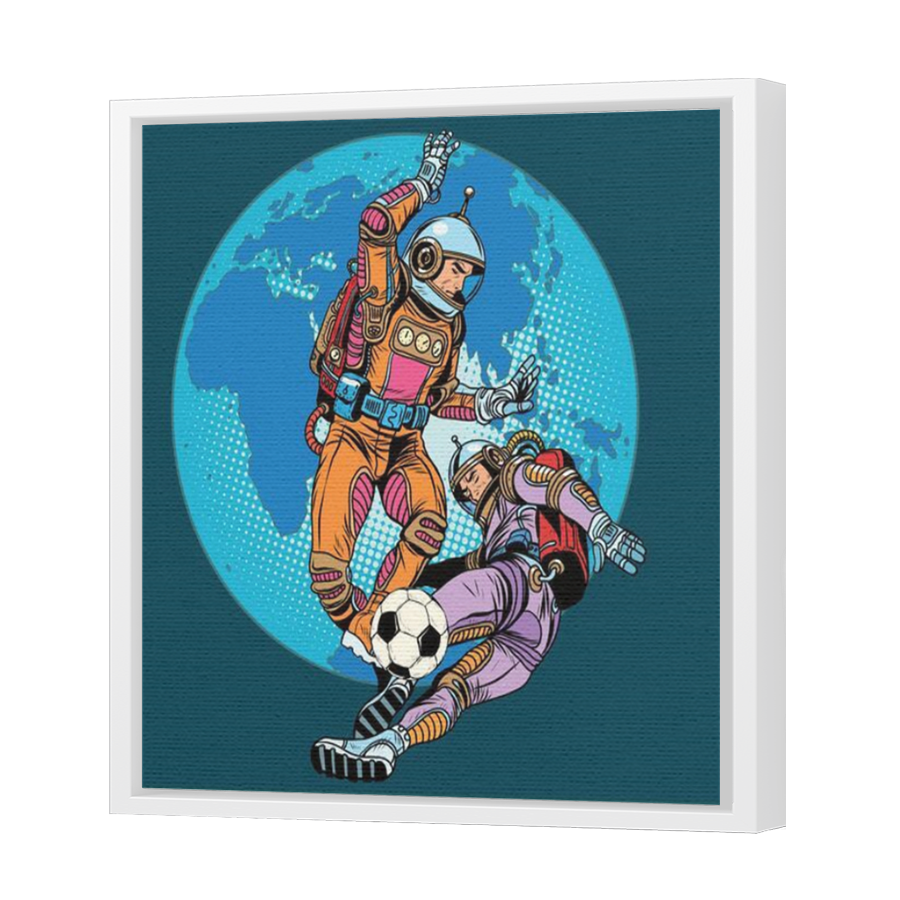 Thumbnail for Canvas - White Floating Frame