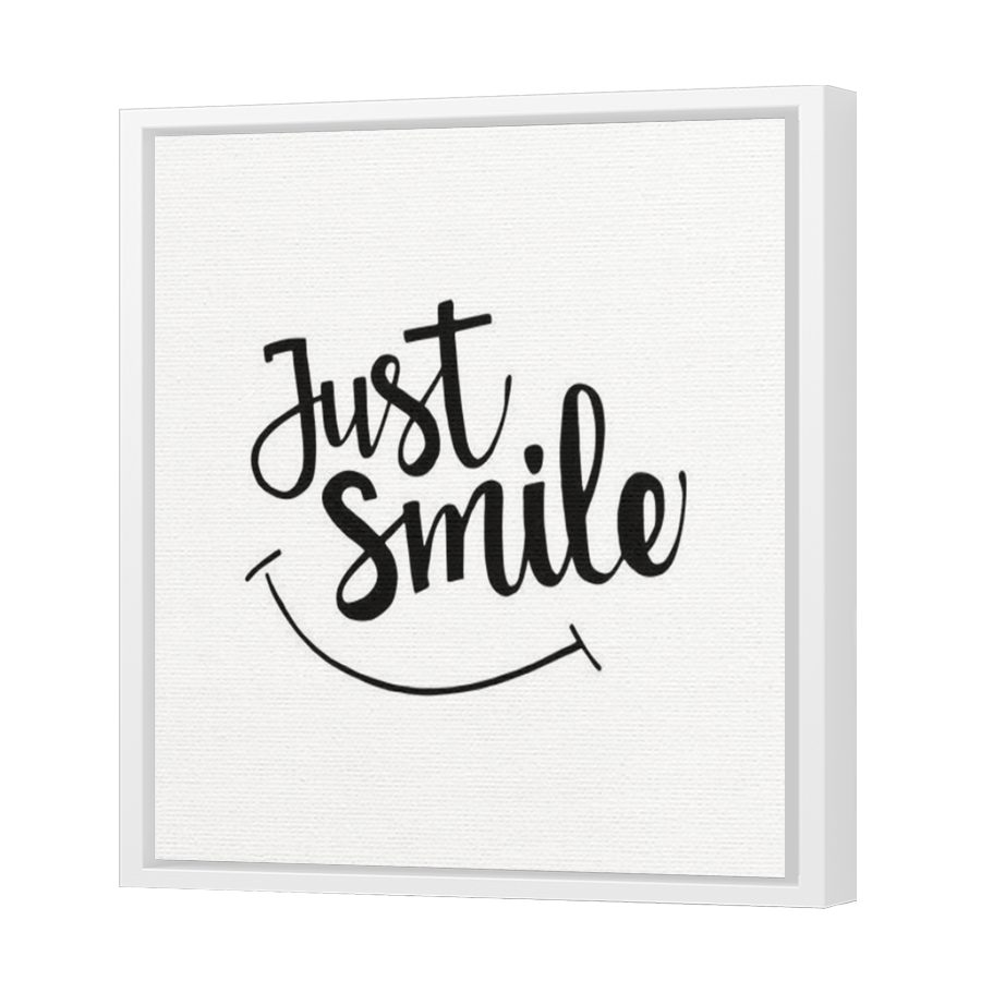 Thumbnail for Canvas - White Floating Frame