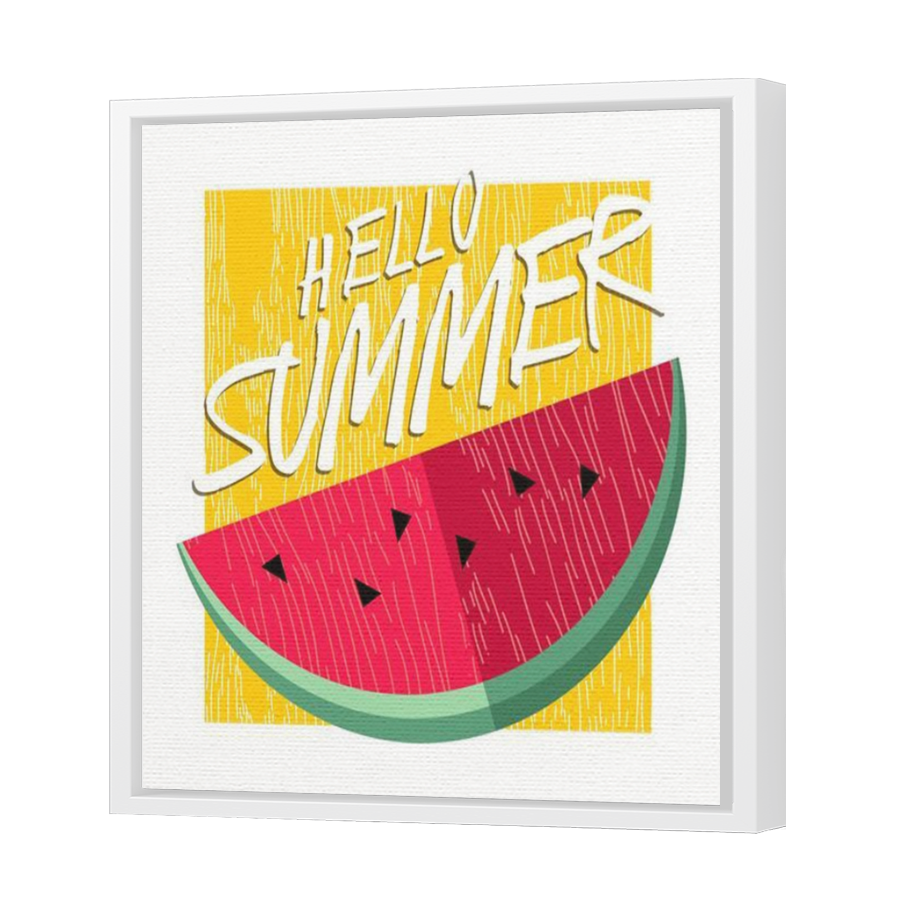 Thumbnail for Canvas - White Floating Frame