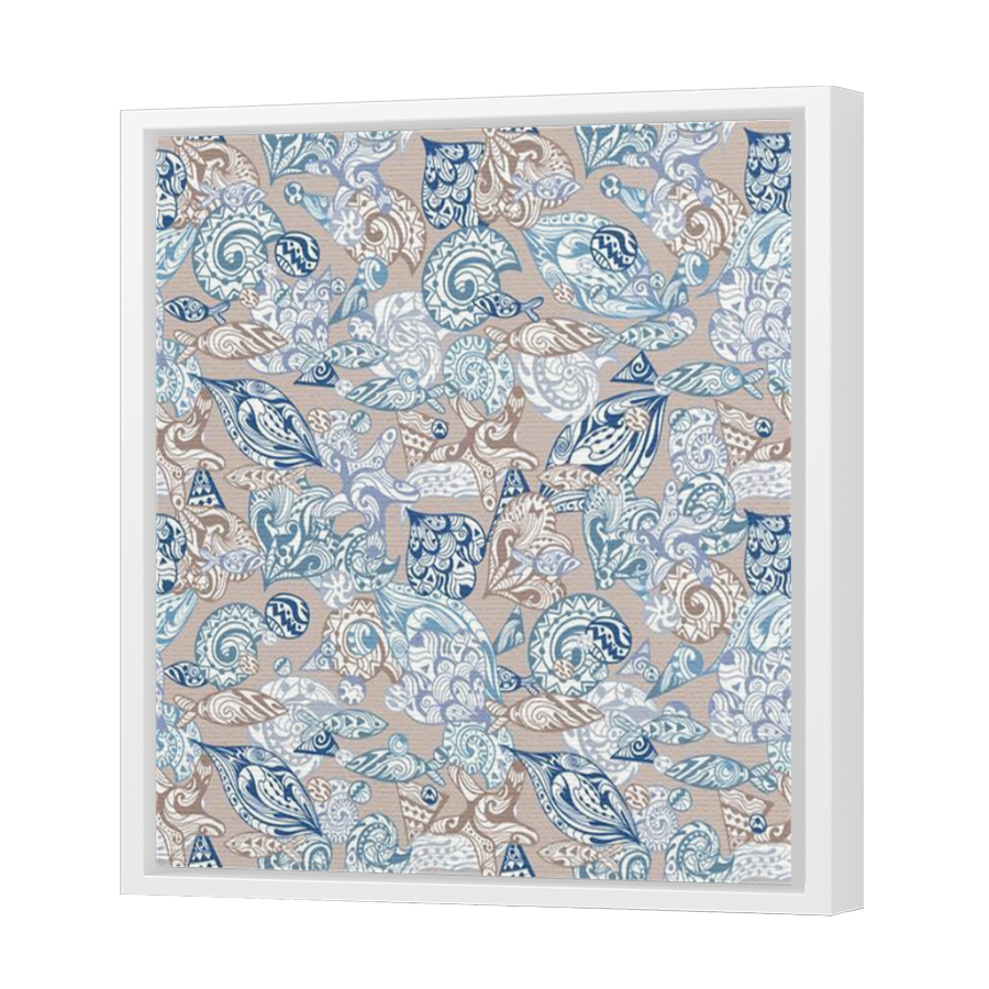Thumbnail for Canvas - White Floating Frame