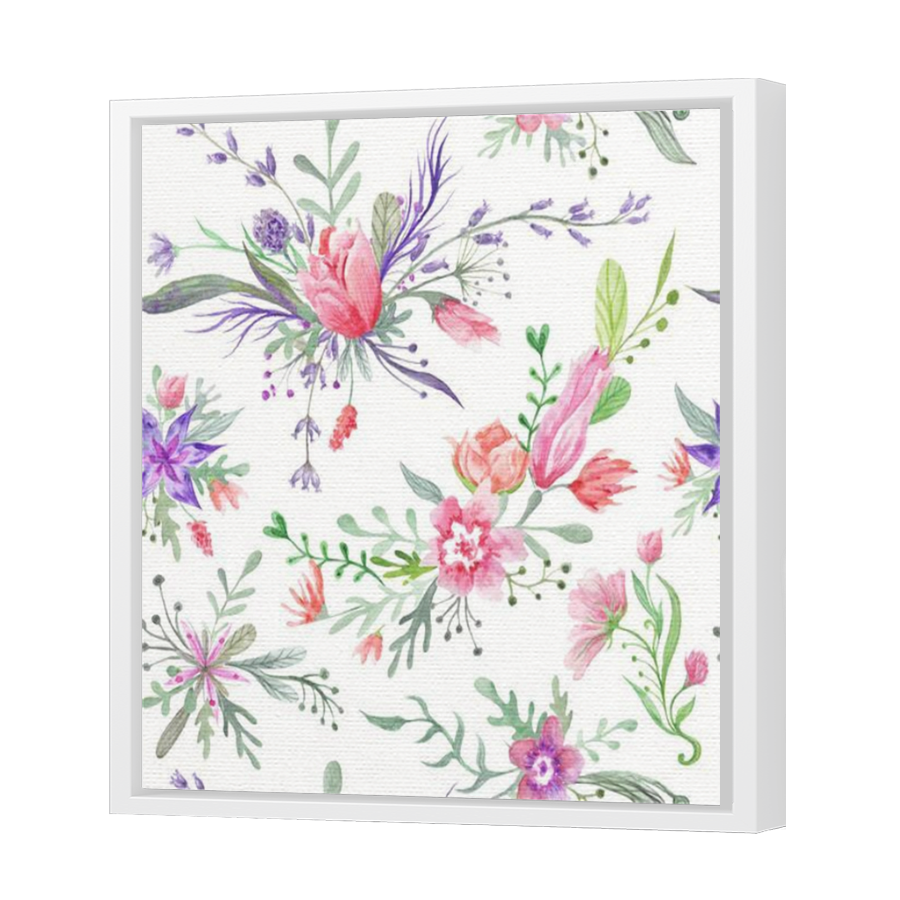 Thumbnail for Canvas - White Floating Frame