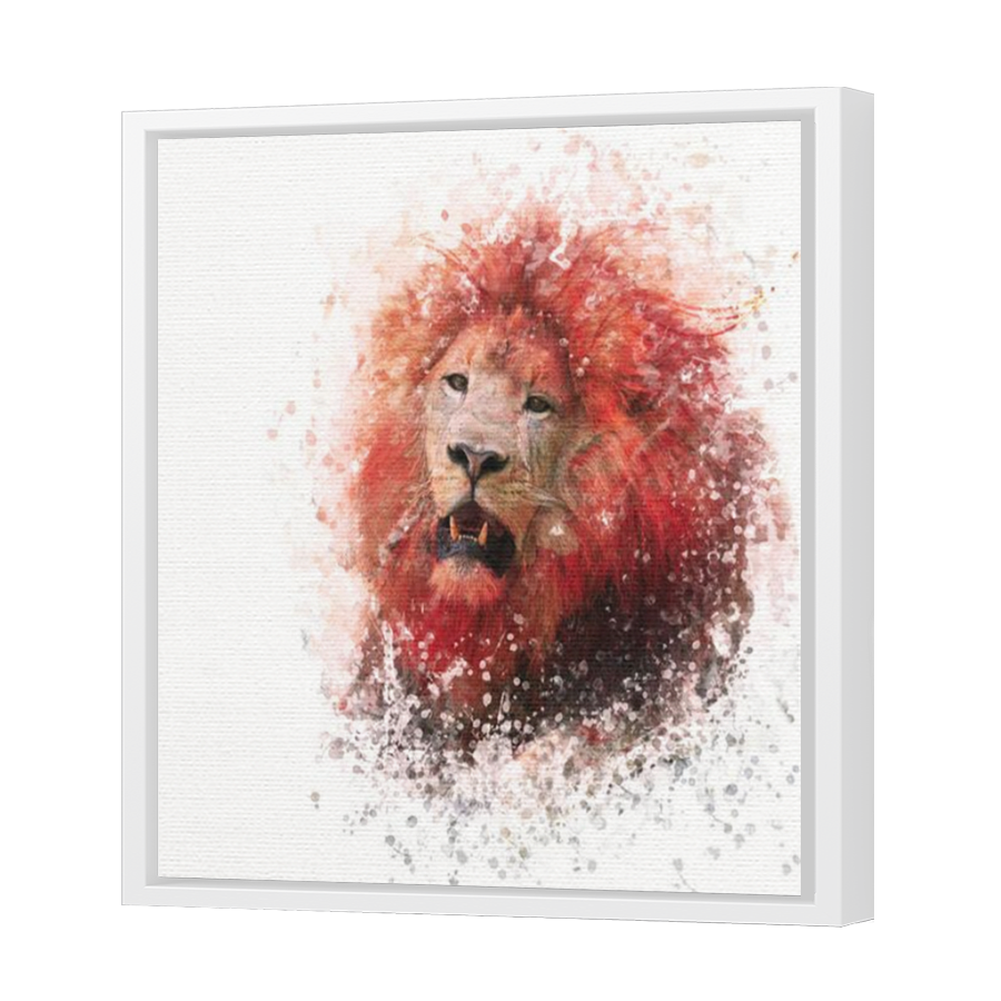 Thumbnail for Canvas - White Floating Frame