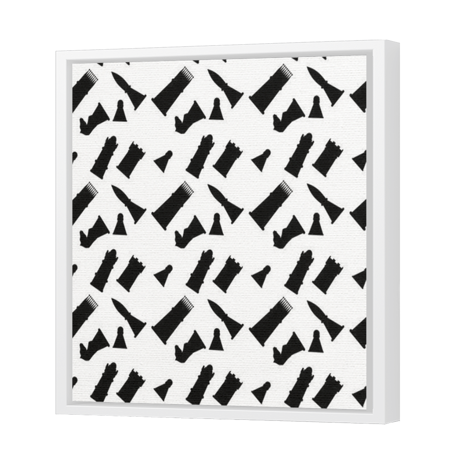 Thumbnail for Canvas - White Floating Frame