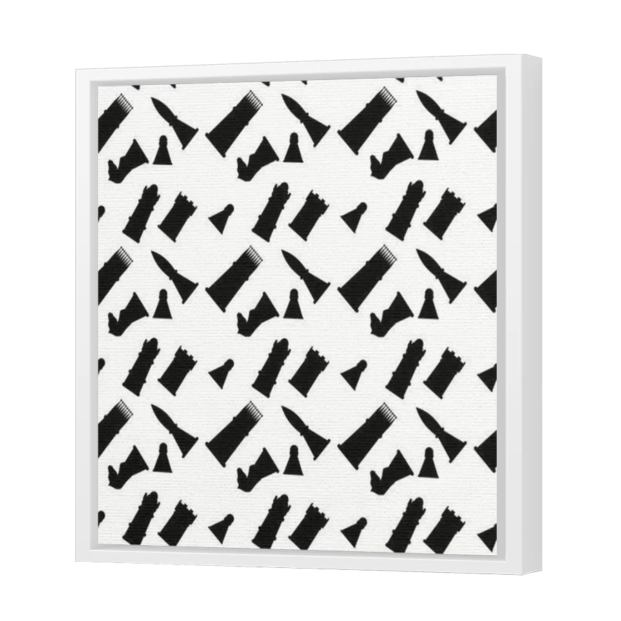 Thumbnail for Canvas - White Floating Frame