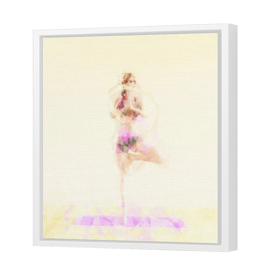 Thumbnail for Canvas - White Floating Frame