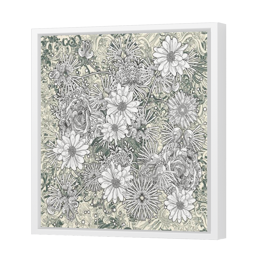 Thumbnail for Canvas - White Floating Frame