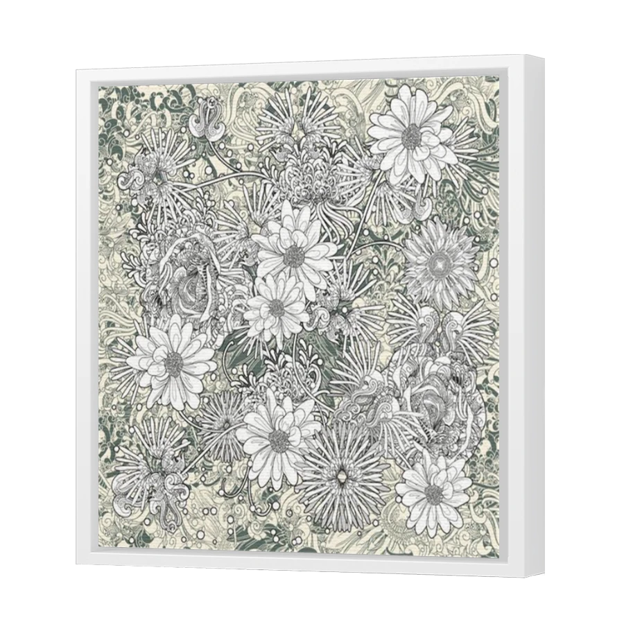 Thumbnail for Canvas - White Floating Frame