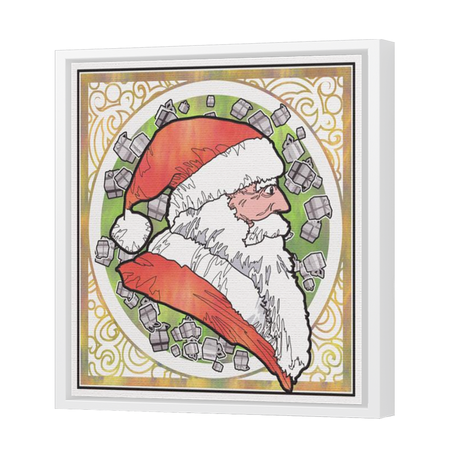 Thumbnail for Canvas - White Floating Frame