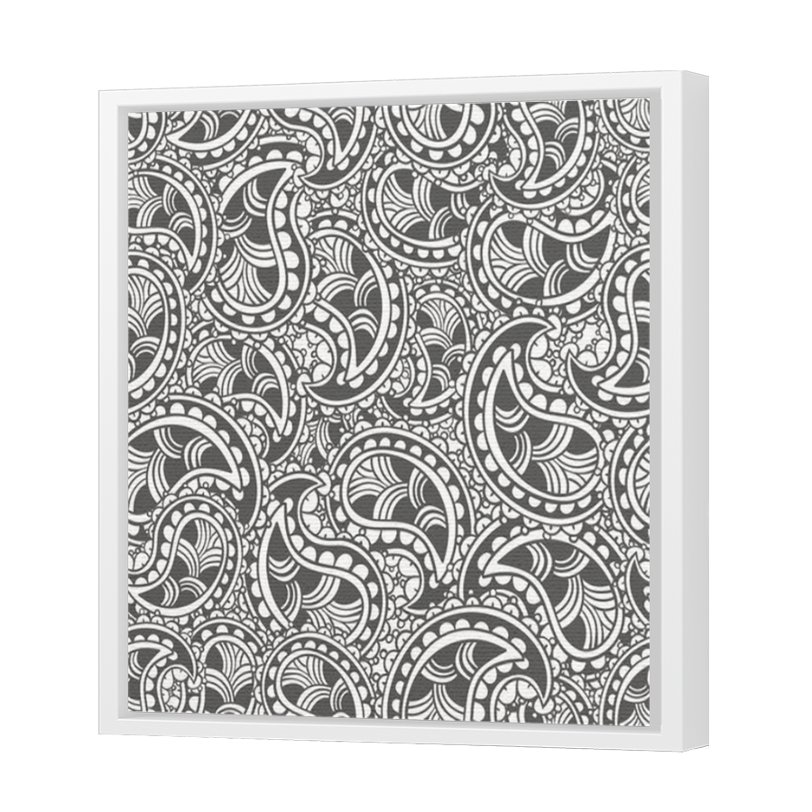 Thumbnail for Canvas - White Floating Frame