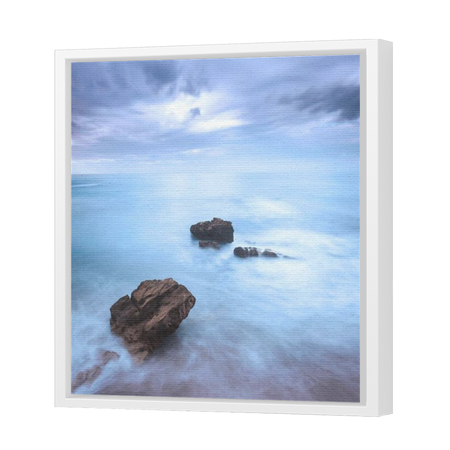 Thumbnail for Canvas - White Floating Frame