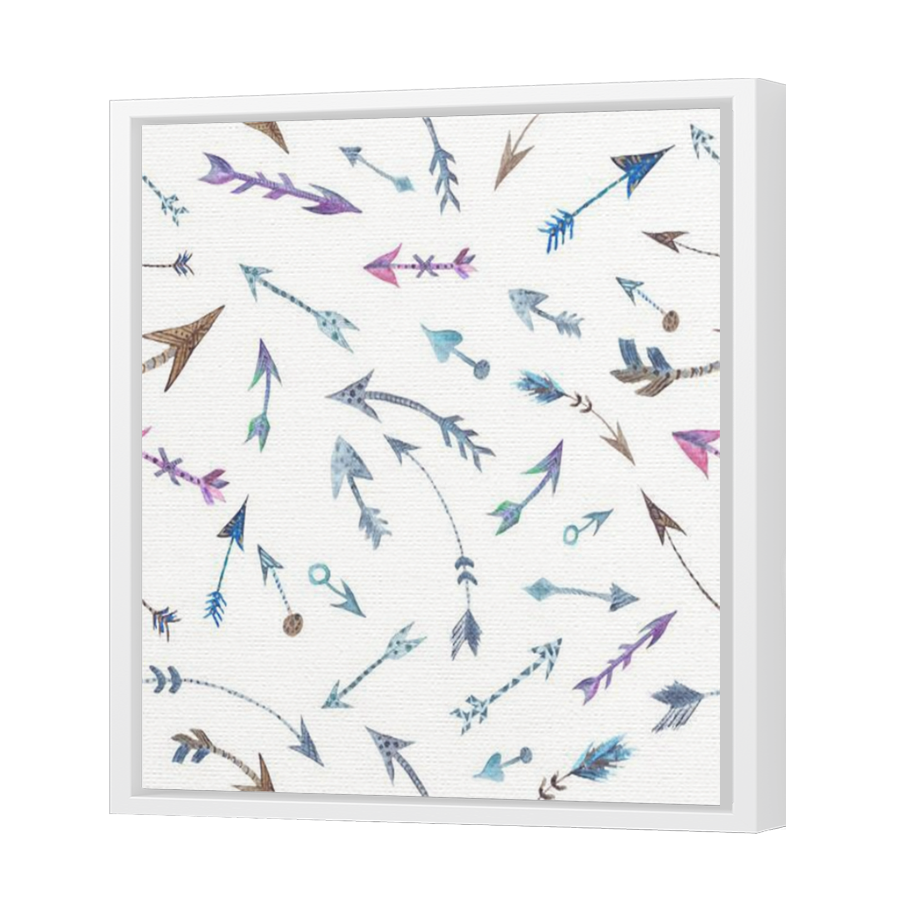 Thumbnail for Canvas - White Floating Frame
