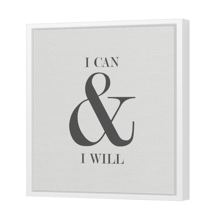 Thumbnail for Canvas - White Floating Frame