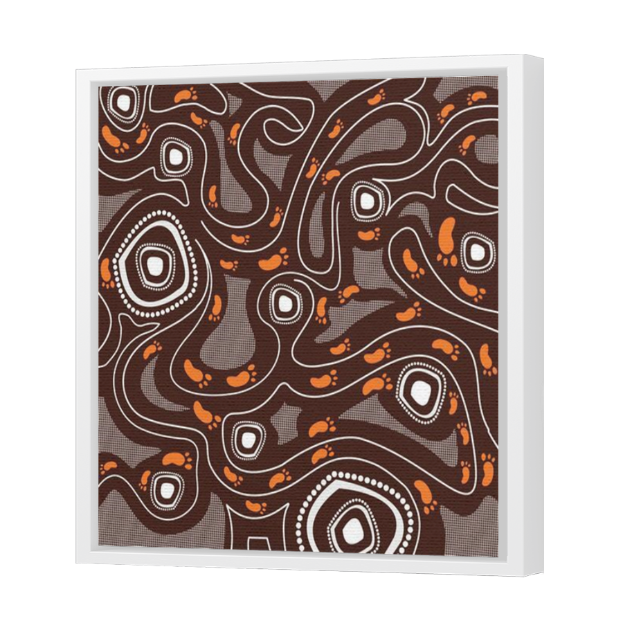 Thumbnail for Canvas - White Floating Frame