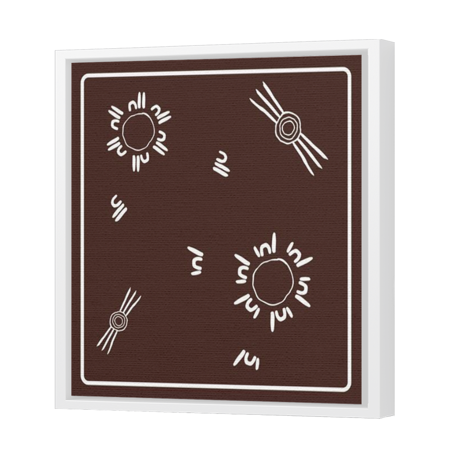 Thumbnail for Canvas - White Floating Frame