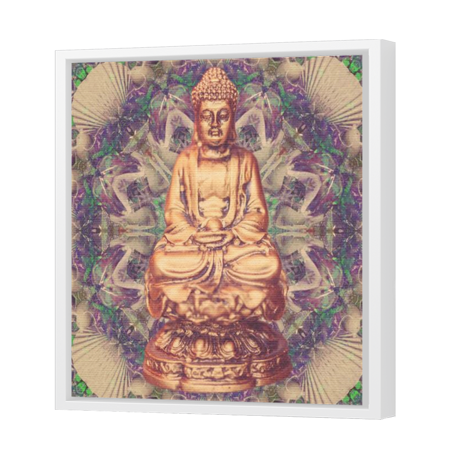 Thumbnail for Canvas - White Floating Frame