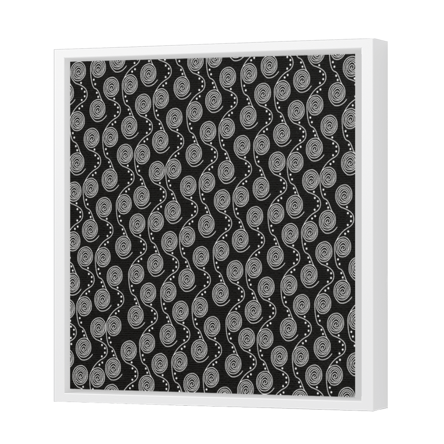 Thumbnail for Canvas - White Floating Frame