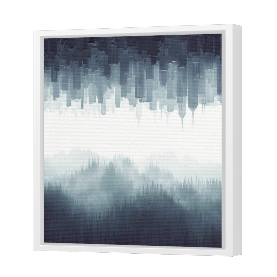 Thumbnail for Canvas - White Floating Frame