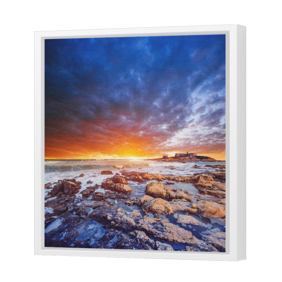 Thumbnail for Canvas - White Floating Frame