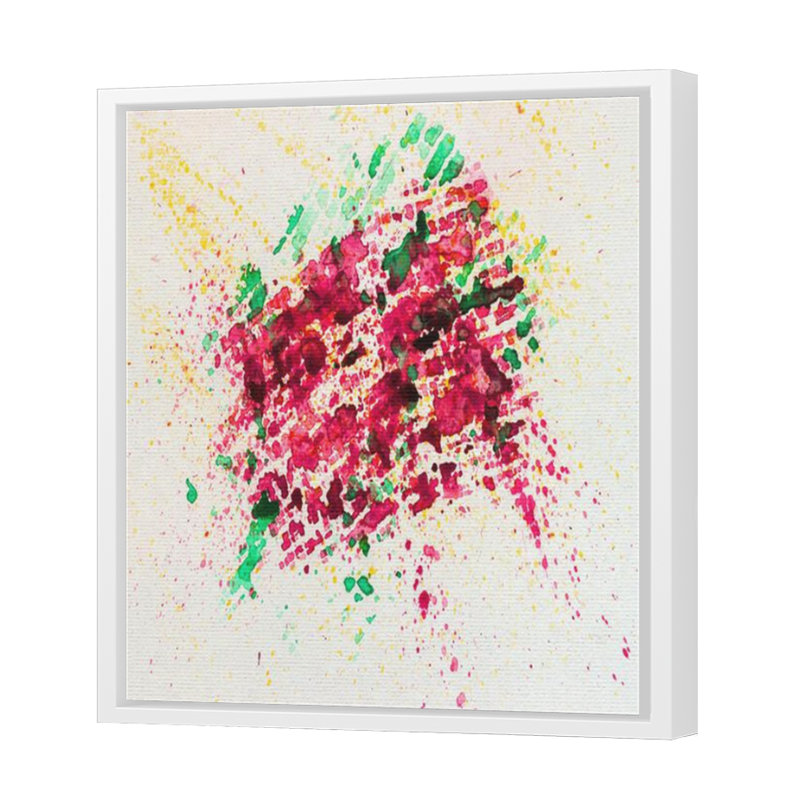 Thumbnail for Canvas - White Floating Frame