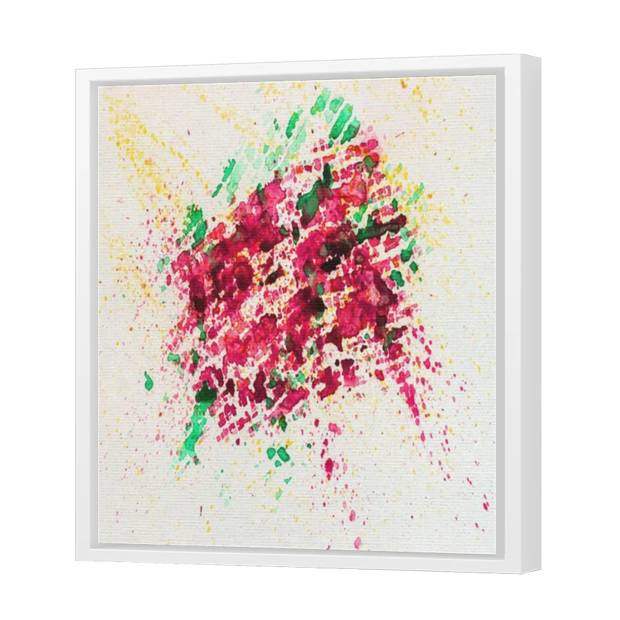 Thumbnail for Canvas - White Floating Frame