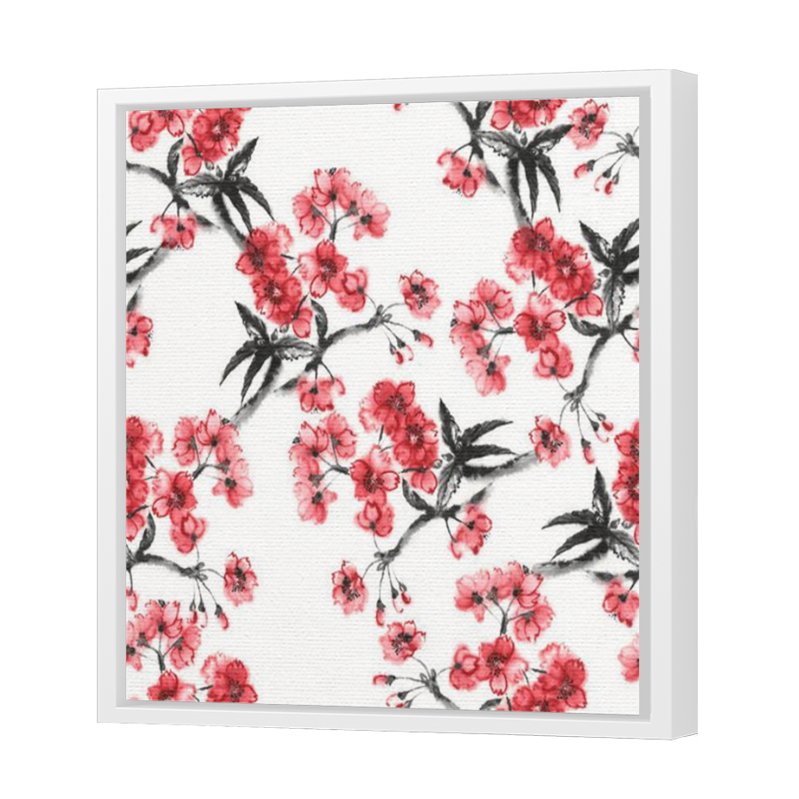Thumbnail for Canvas - White Floating Frame