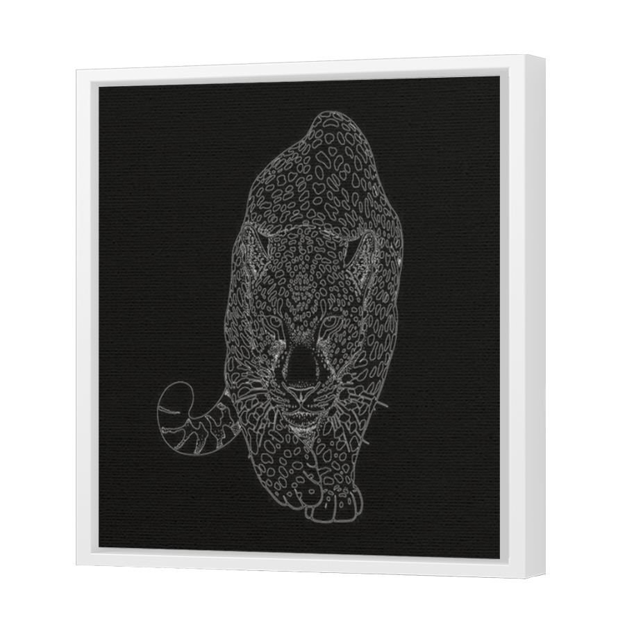 Thumbnail for Canvas - White Floating Frame