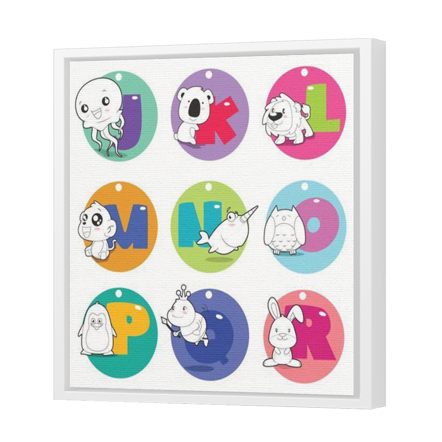 Thumbnail for Canvas - White Floating Frame