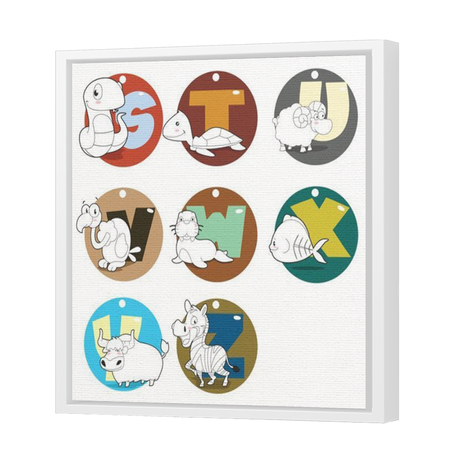 Thumbnail for Canvas - White Floating Frame