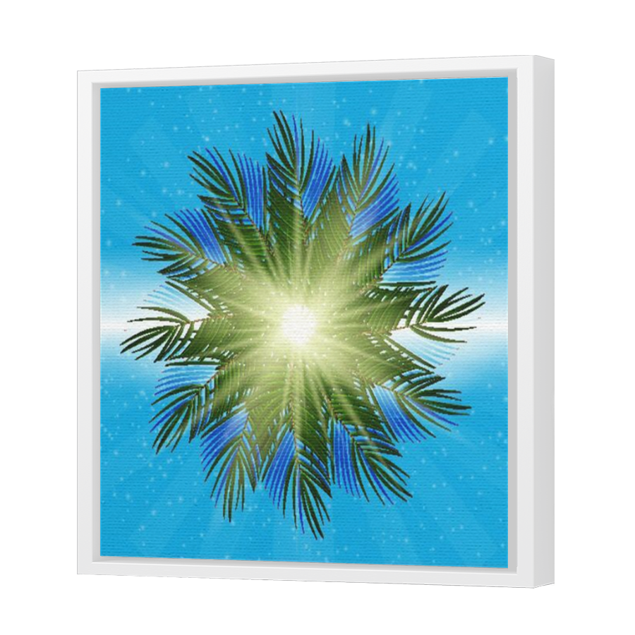 Thumbnail for Canvas - White Floating Frame