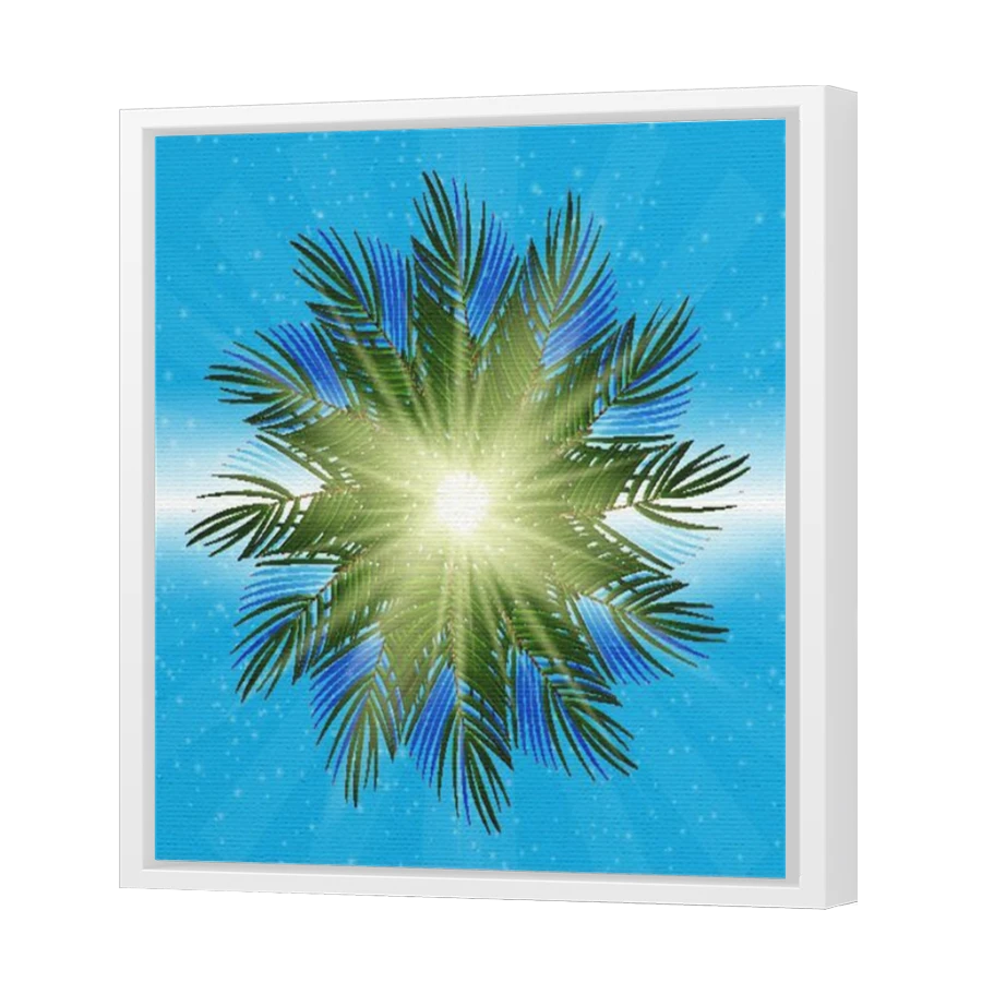 Thumbnail for Canvas - White Floating Frame