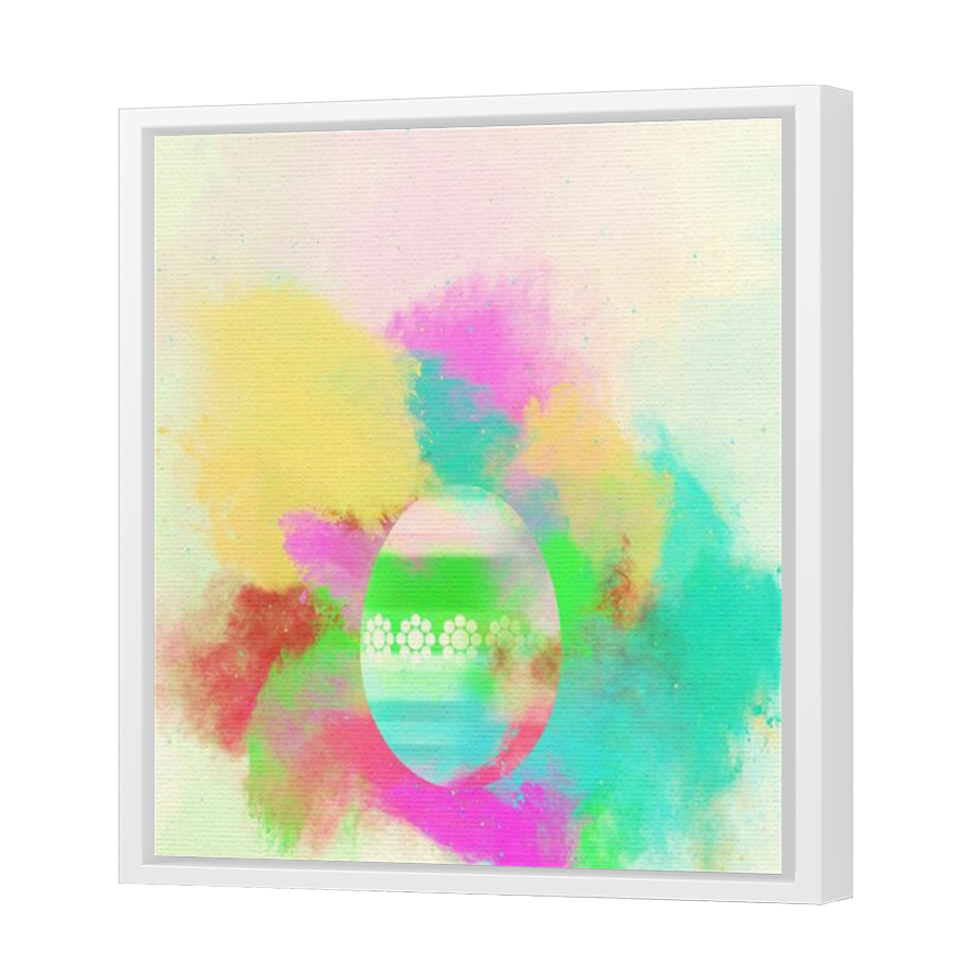 Thumbnail for Canvas - White Floating Frame